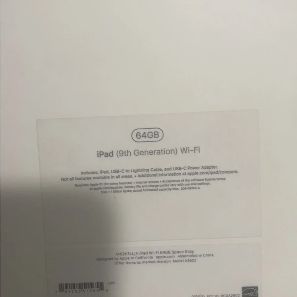 Apple iPad 9th Generation 64GB Wi-Fi with Apple Pencil